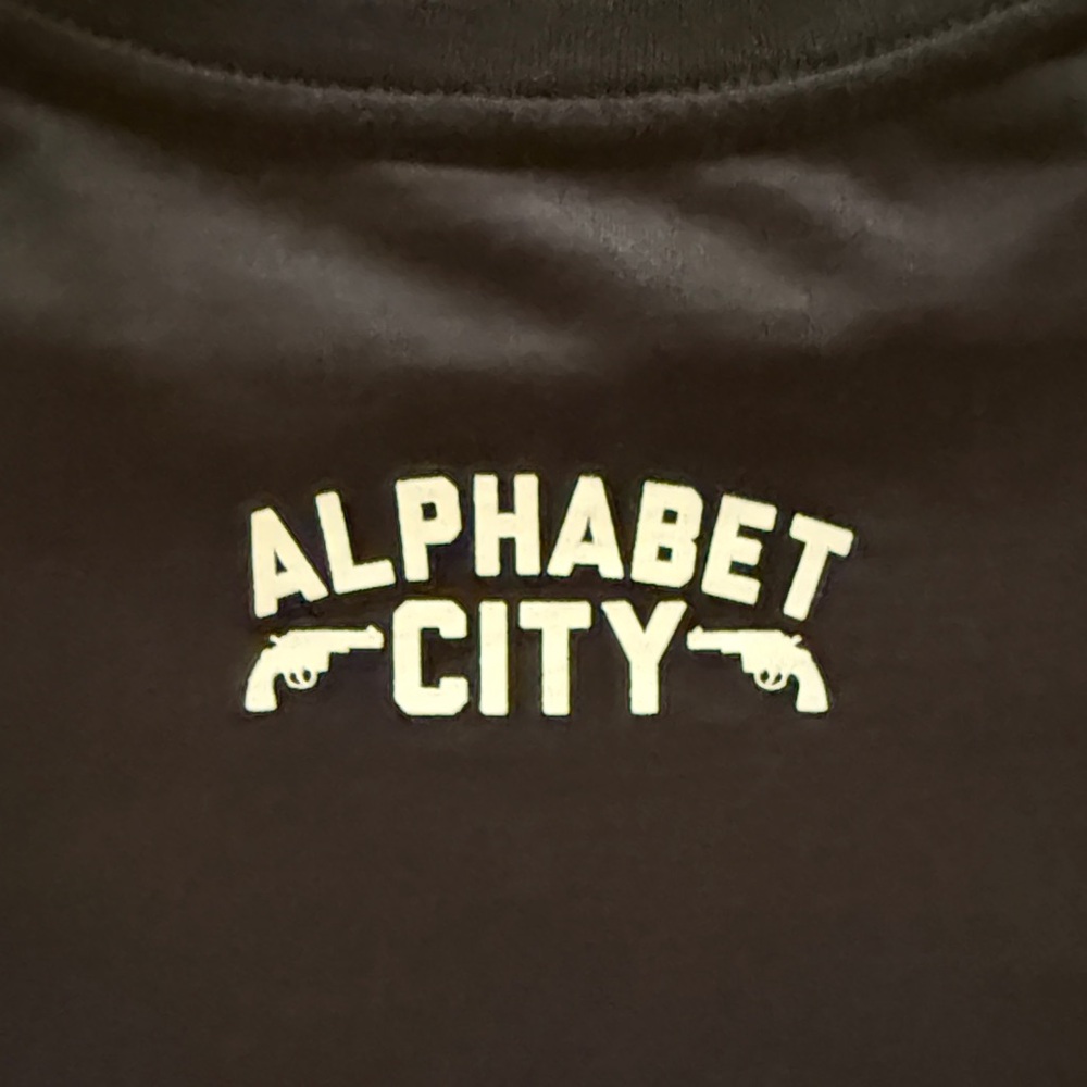 SSUR Shooters Black Graphic Shirt Large New York - Picture 7 of 7